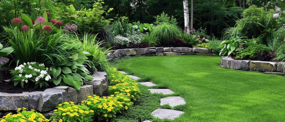 Jardin près de Oyonnax